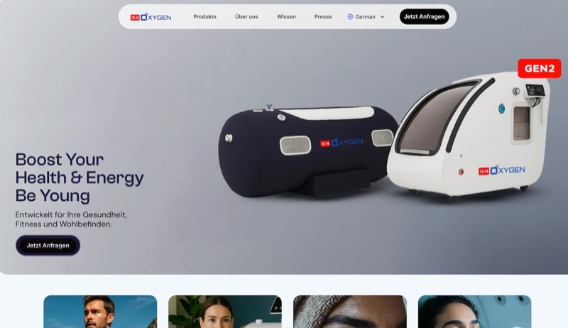 X4Oxygen hyperbaric chamber